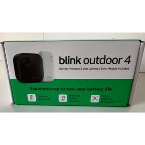 NIB Blink Outdoor 4 Wireless Smart Security Camera